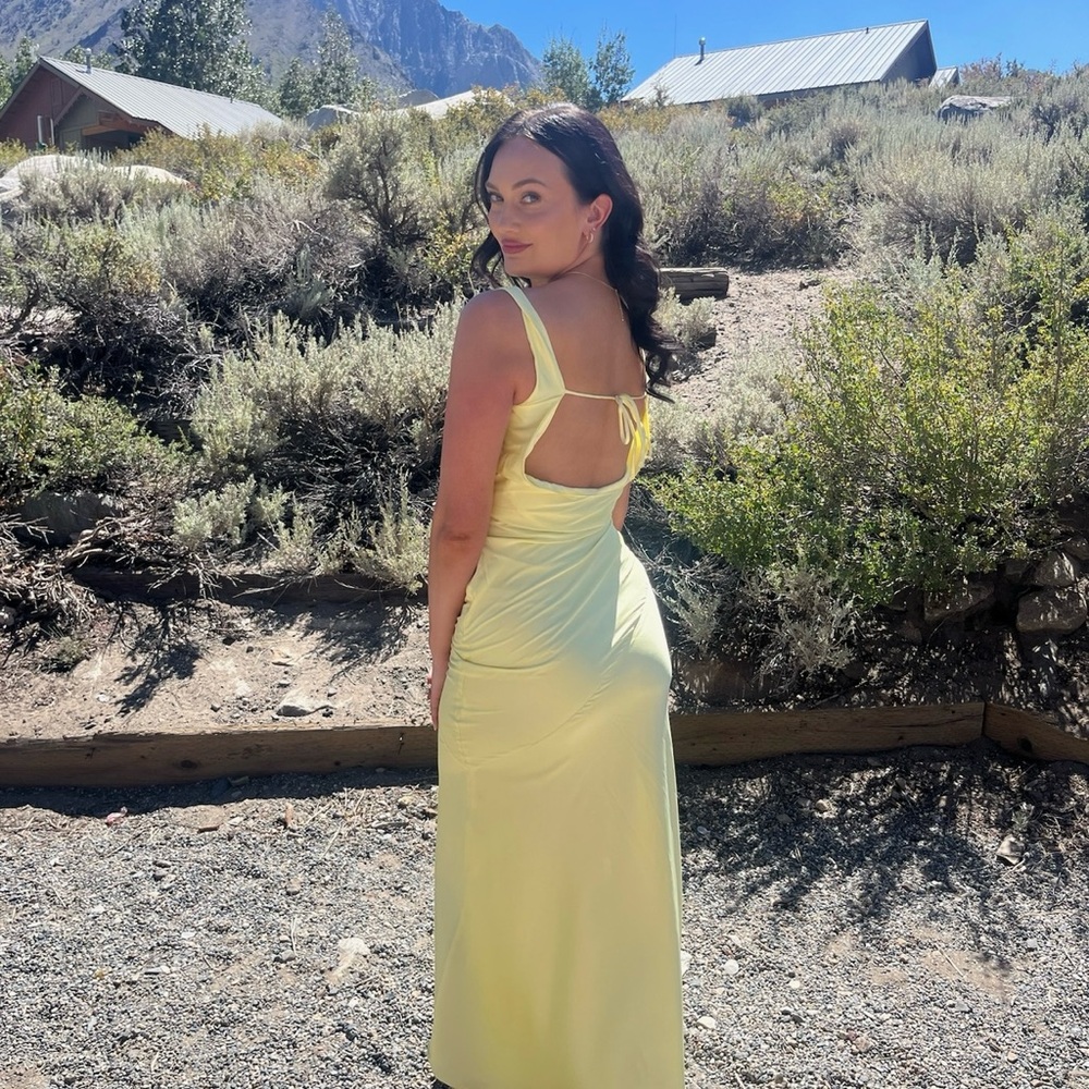 Peppermayo Light Yellow Maxi Dress - Picture 2 of 3